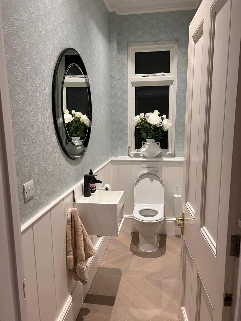 Bathroom remodel detail by Diffal